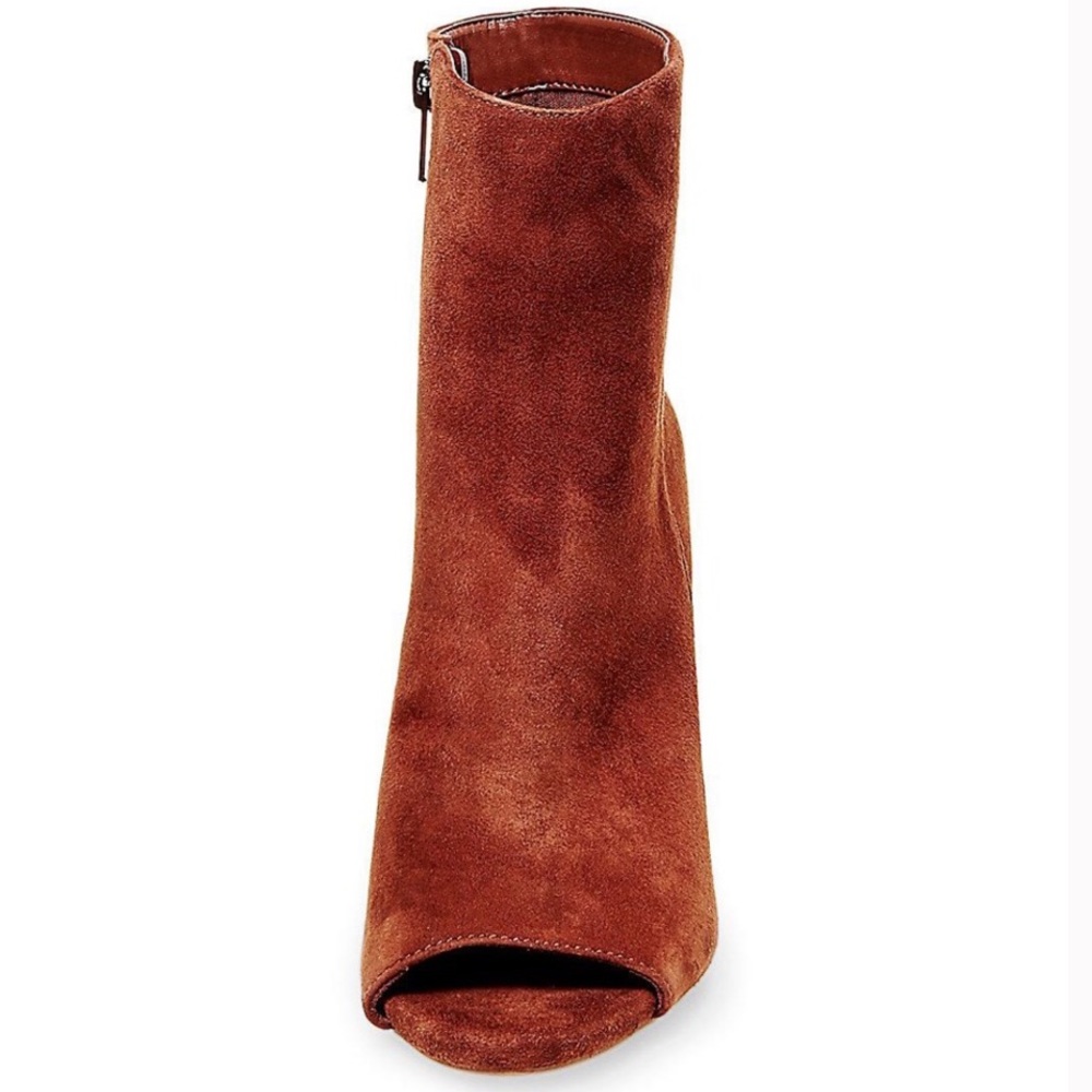 Steve Madden Ladee Rust Suede Booties - image 3